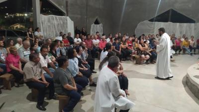   Comunidade do Bairro BancÃ¡rio celebrou o padroeiro Frei GalvÃ£o com Santa Missa 